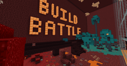 Build Battle Map (1.20, 1.19) – MCPE/Bedrock Thumbnail