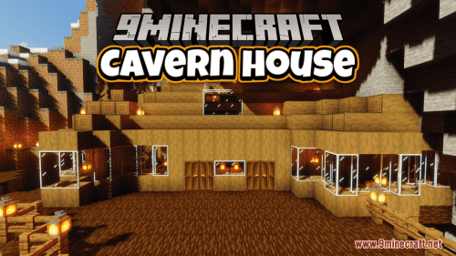 Cavern House Map (1.21.1, 1.20.1) – Your Own Cave House Thumbnail