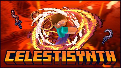 Celestisynth Mod (1.20.1, 1.19.4) – Amazing Weapons, Abilities Thumbnail