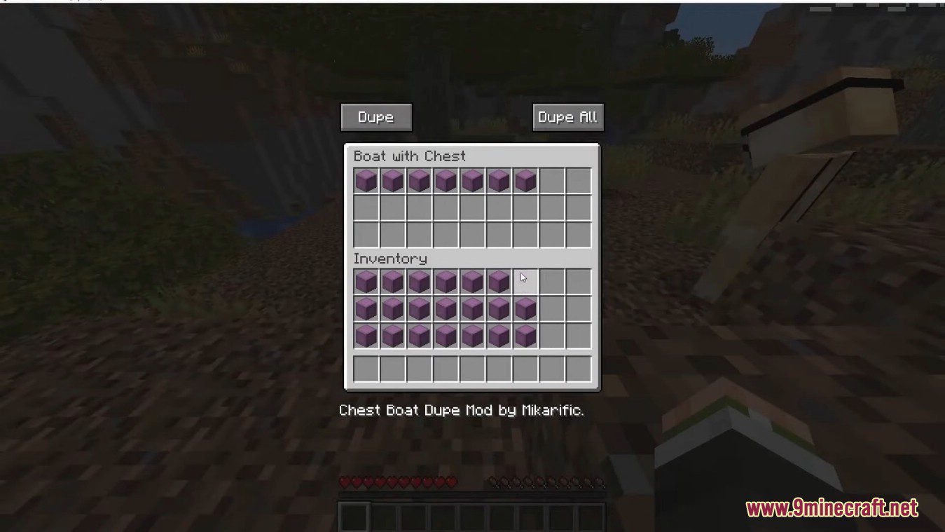 Chest Boat Dupe Mod (1.19.4, 1.19.2) - Easiest Duplication Glitch 3