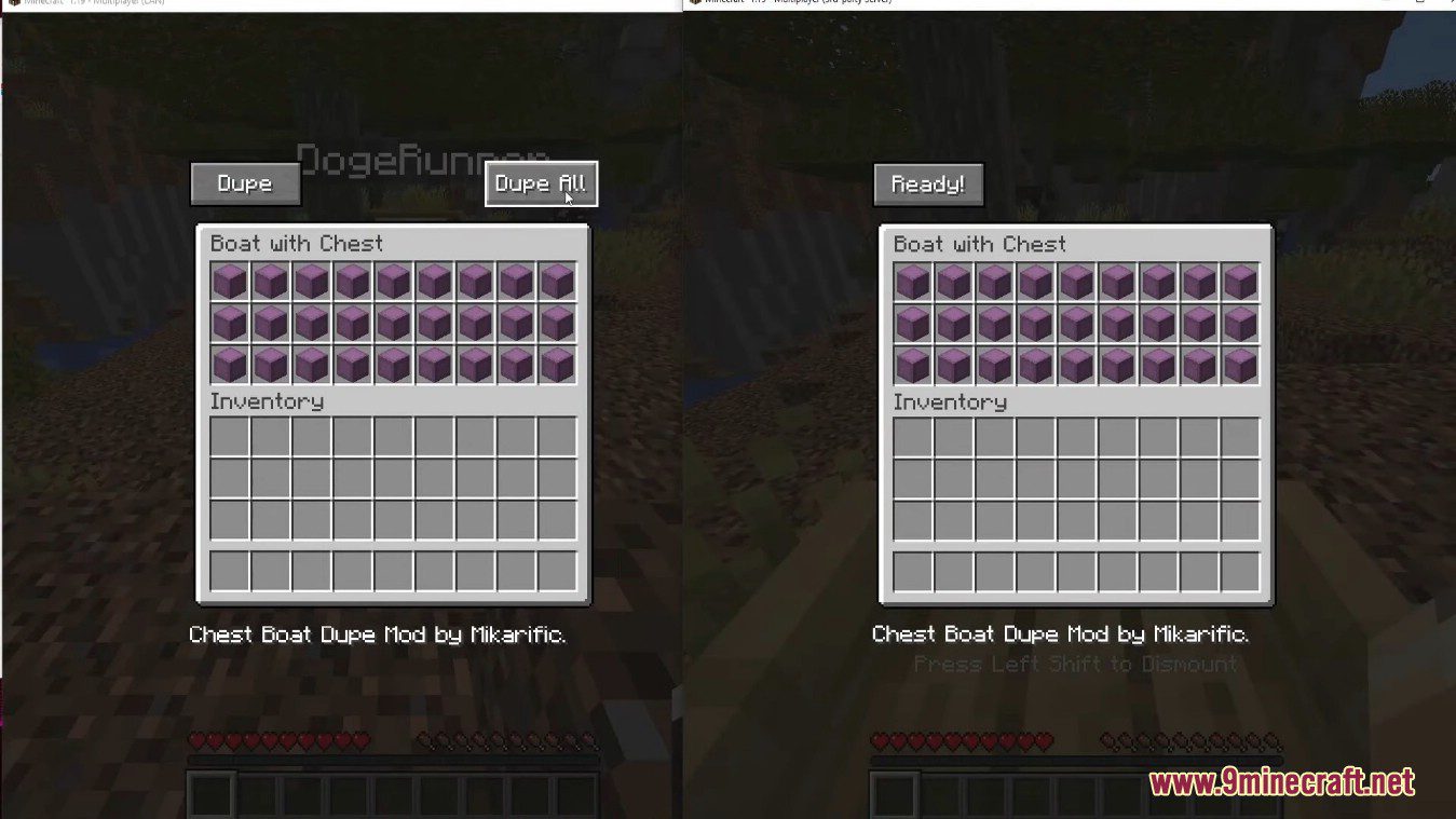 Chest Boat Dupe Mod (1.19.4, 1.19.2) - Easiest Duplication Glitch 5