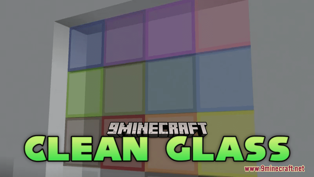 Clean Glass Resource Pack (1.20.6, 1.20.1) - Texture Pack 1