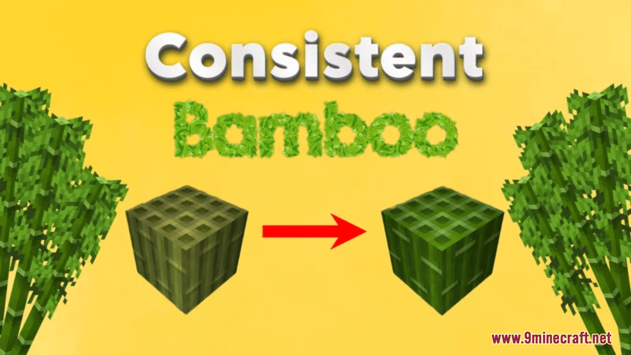 Consistent Bamboo Block (1.20.6, 1.20.1) - Texture Pack 1