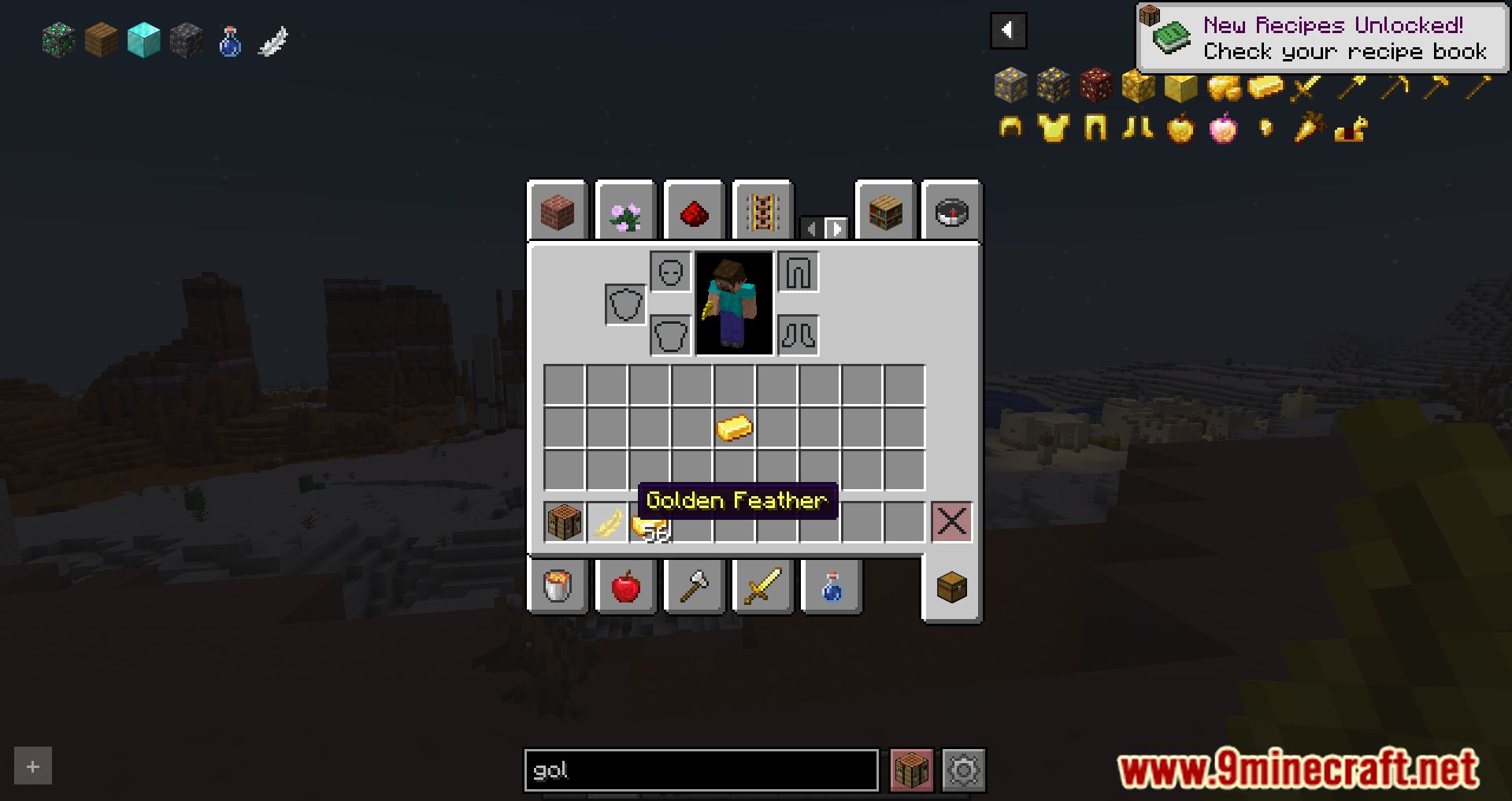 DarkFeather Mod (1.21.1, 1.20.1) - Golden Feather 5