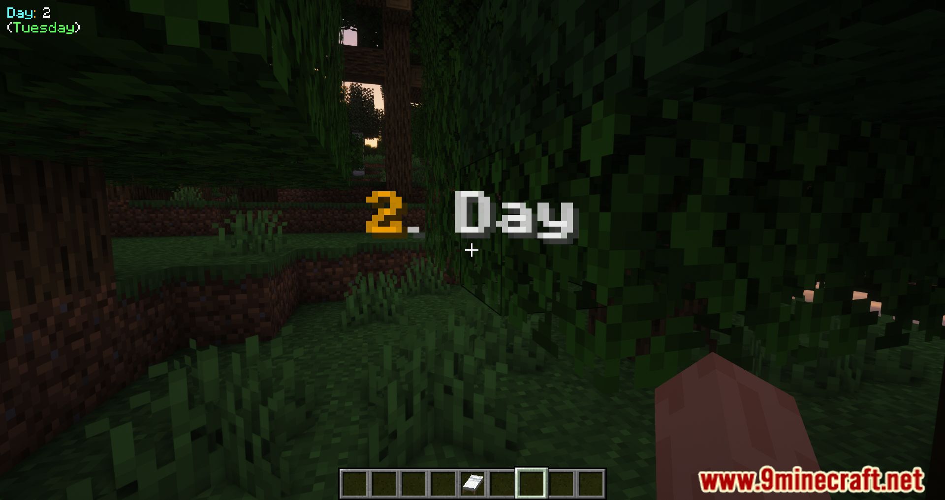 Day Counter Mod (1.20.4, 1.20.1) - Keep Track of Your Minecraft Days 7