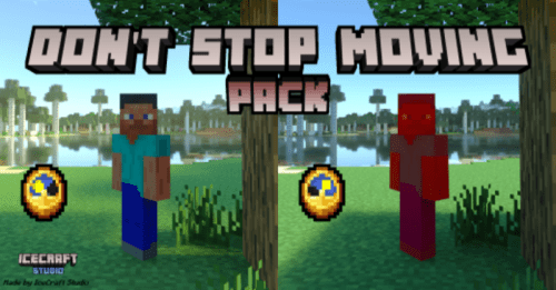 Don’t Stop Moving Addon (1.20) – MCPE/Bedrock Mod Thumbnail