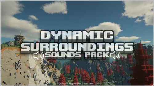 Dynamic Surroundings: Remastered Sounds Pack (1.20, 1.19) – MCPE/Bedrock Thumbnail