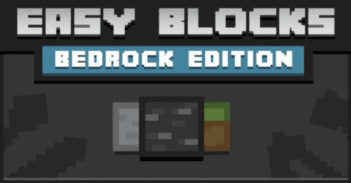 Easy Blocks Texture Pack (1.20, 1.19) – MCPE/Bedrock Thumbnail