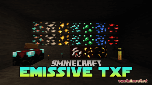 Emissive TXF Resource Pack (1.21, 1.20.1) – Texture Pack Thumbnail