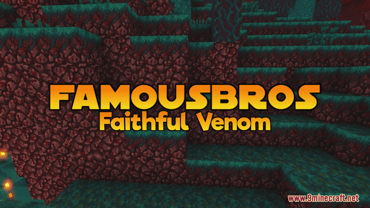 FamousBros Faithful Venom Resource Pack (1.20.6, 1.20.1) - Texture Pack 1