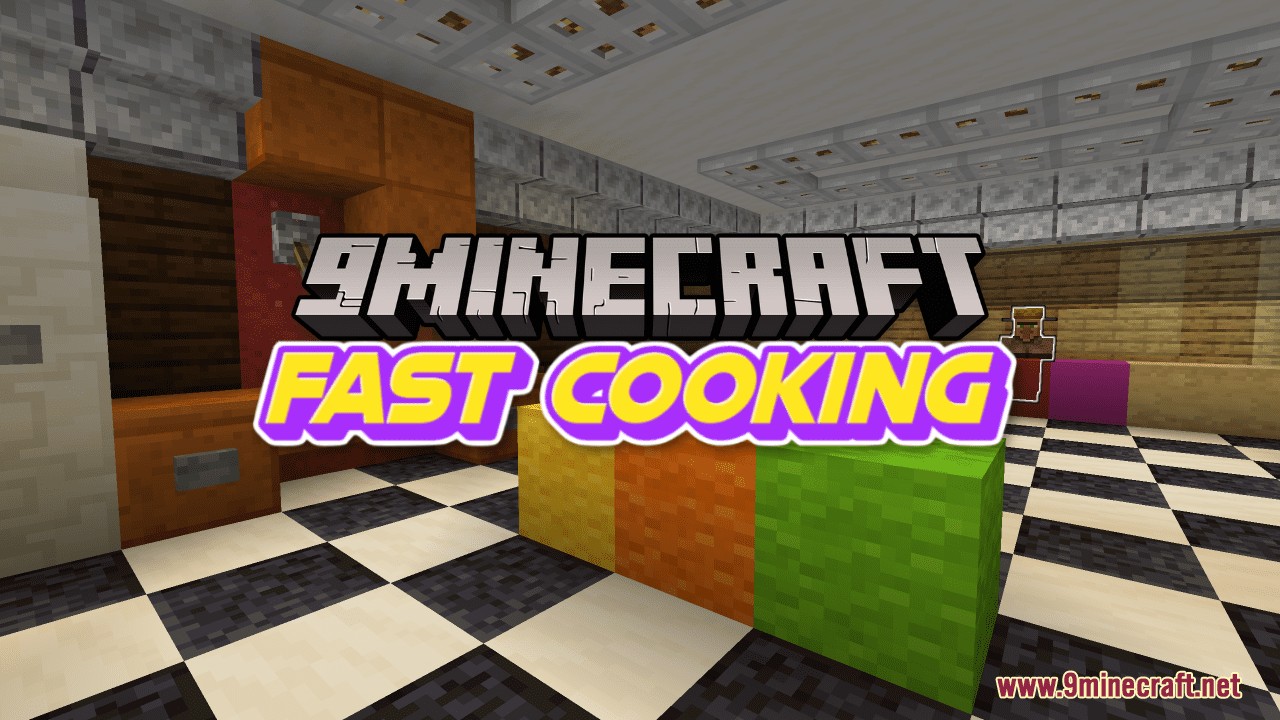 Fast Cooking Map (1.21.1, 1.20.1) - A Culinary Challenge 1