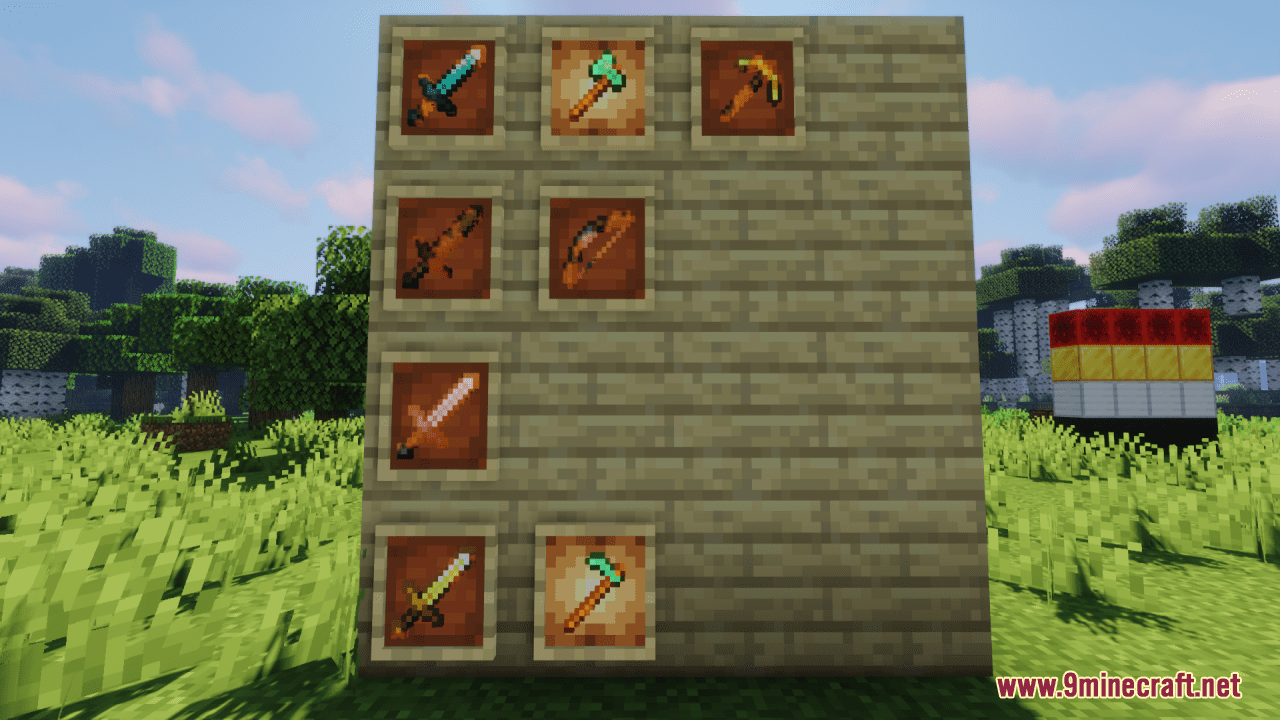 Fire Enchantment Glint Resource Pack (1.20.6, 1.20.1) - Texture Pack 2