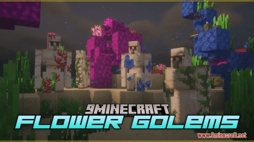 Flower Golems Resource Pack (1.20.6, 1.20.1) – Texture Pack Thumbnail