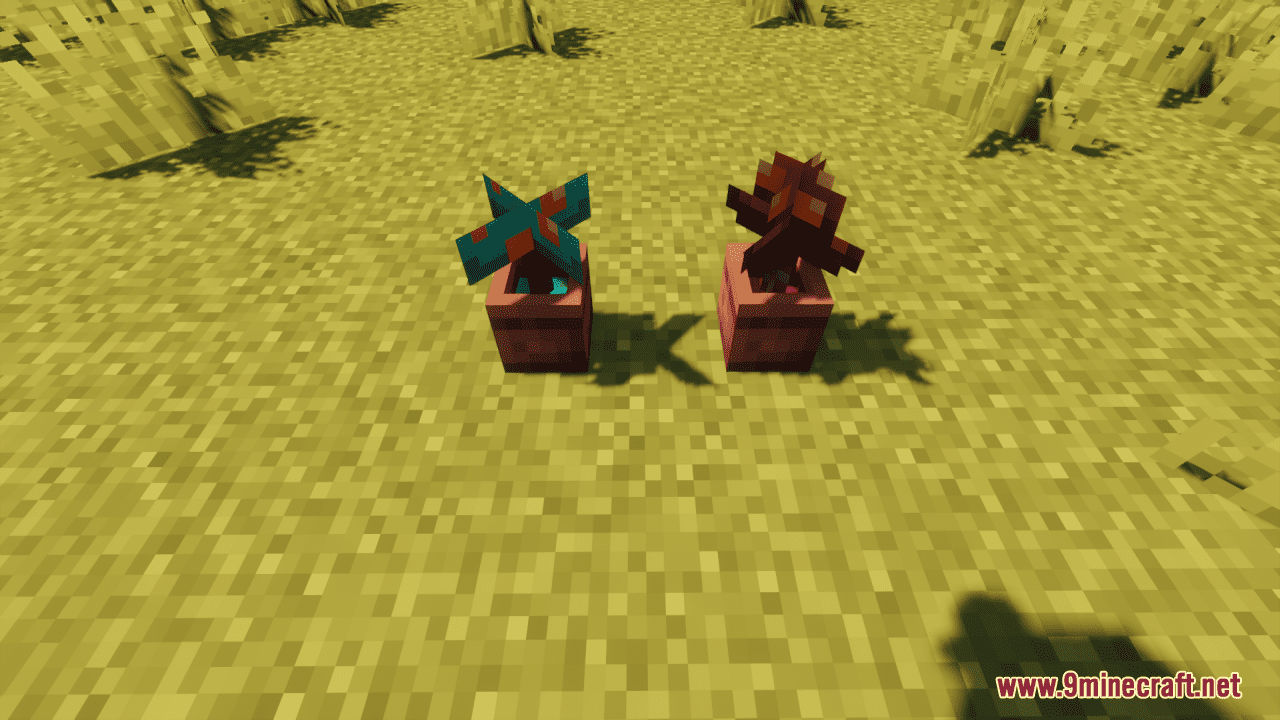 Flower Pots+ Resource Pack (1.20.6, 1.20.1) - Texture Pack 2