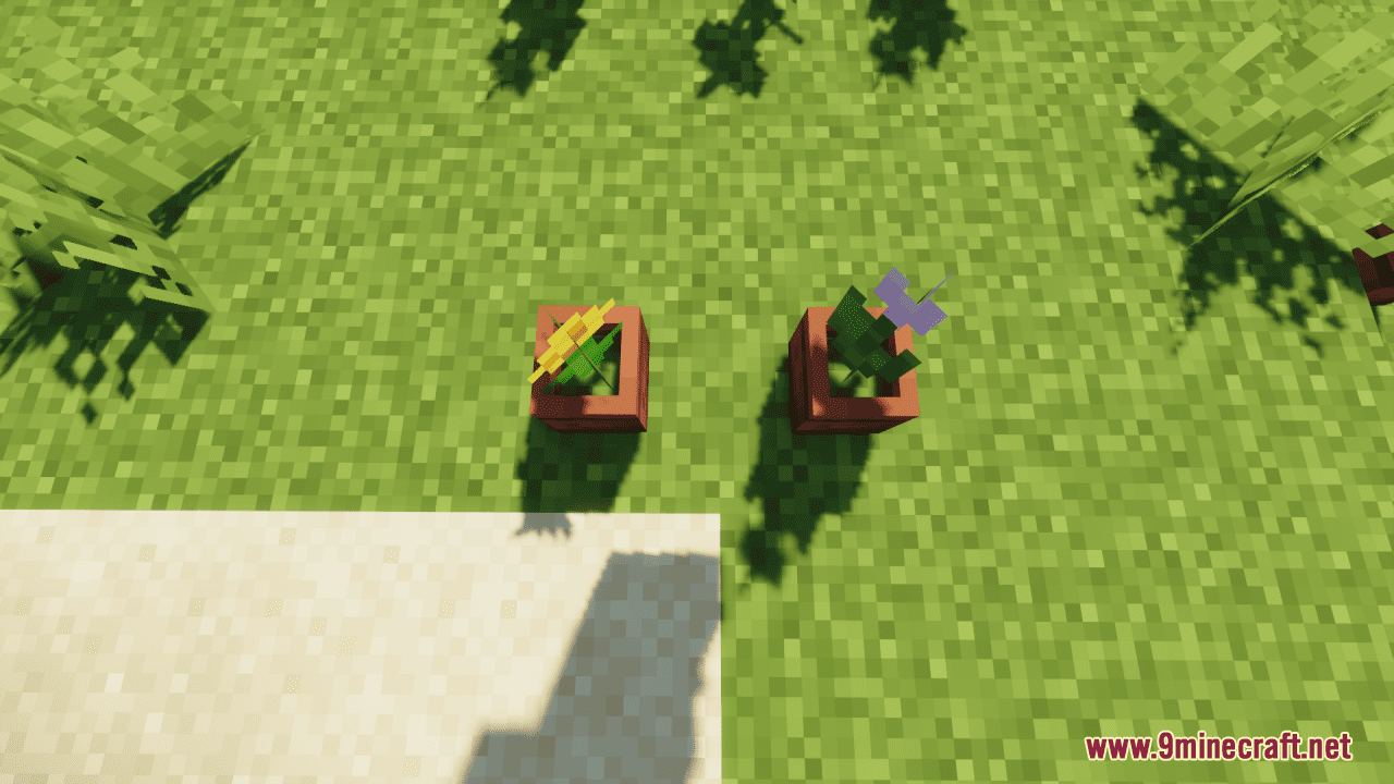 Flower Pots+ Resource Pack (1.20.6, 1.20.1) - Texture Pack 5