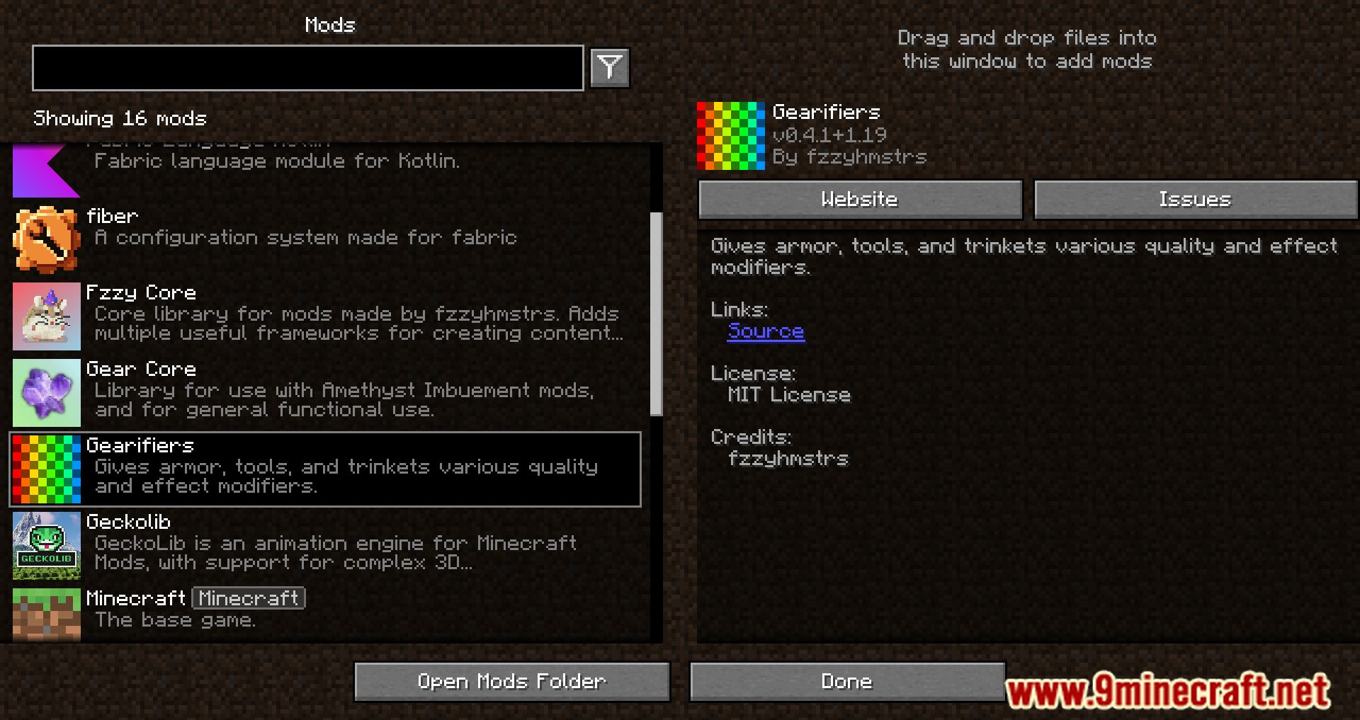 Gearifiers Mod (1.20.1, 1.19.4) - A Random Assortment Of Modifiers! 2