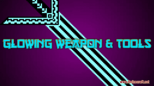 Glowing Weapon & Tools Resource Pack (1.20.6, 1.20.1) – Texture Pack Thumbnail