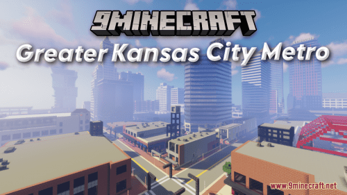 Greater Kansas City Metro Map (1.21.1, 1.20.1) – Architectural Wonders in Minecraft Thumbnail