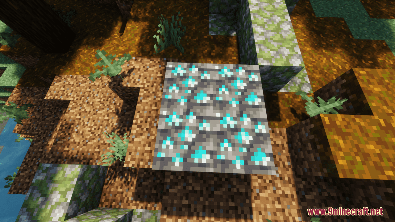 Heart Shaped Diamonds Resource Pack (1.20.6, 1.20.1) - Texture Pack 11