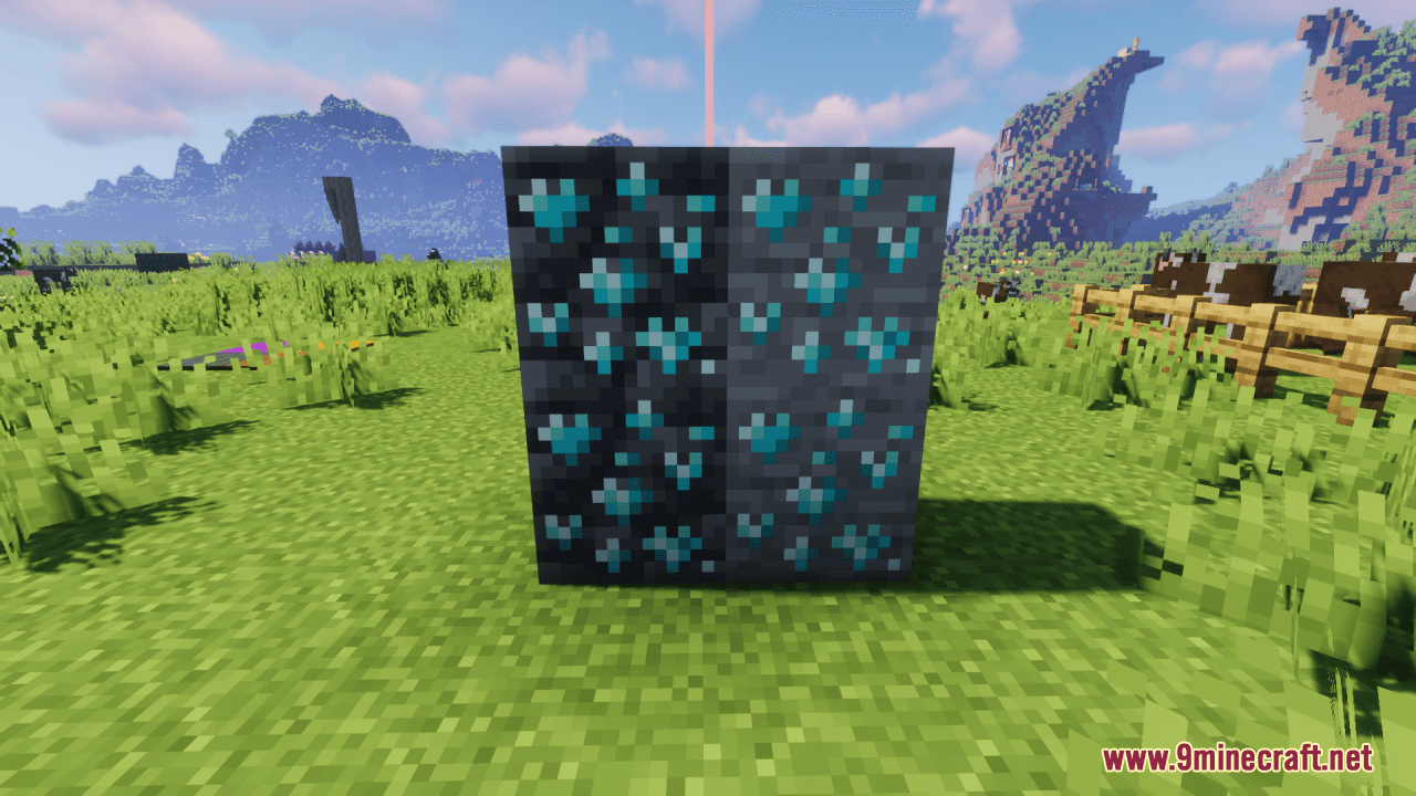 Heart Shaped Diamonds Resource Pack (1.20.6, 1.20.1) - Texture Pack 7