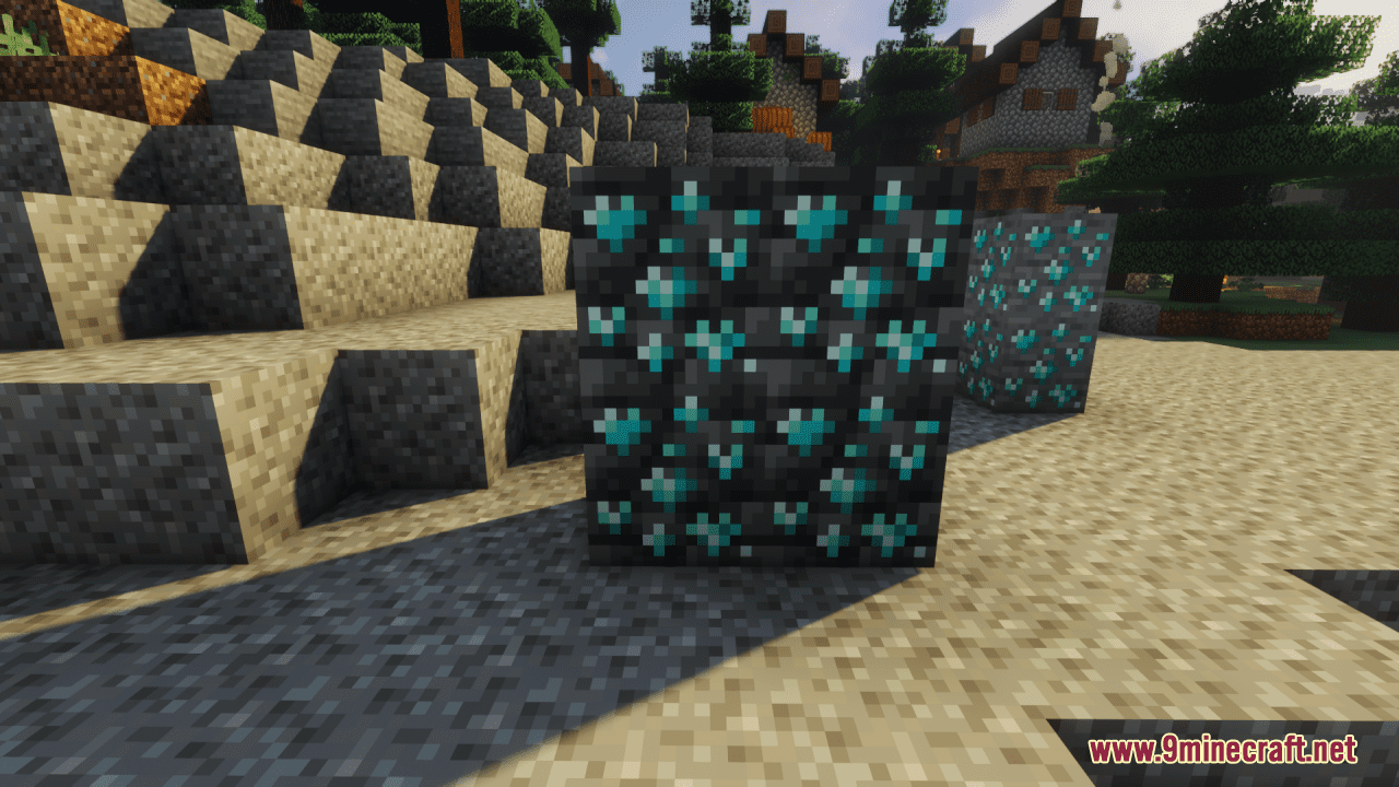 Heart Shaped Diamonds Resource Pack (1.20.6, 1.20.1) - Texture Pack 10