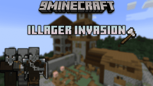 Illager Invasion Mod (1.20.4, 1.18.2) – Defend Against New Foes Thumbnail