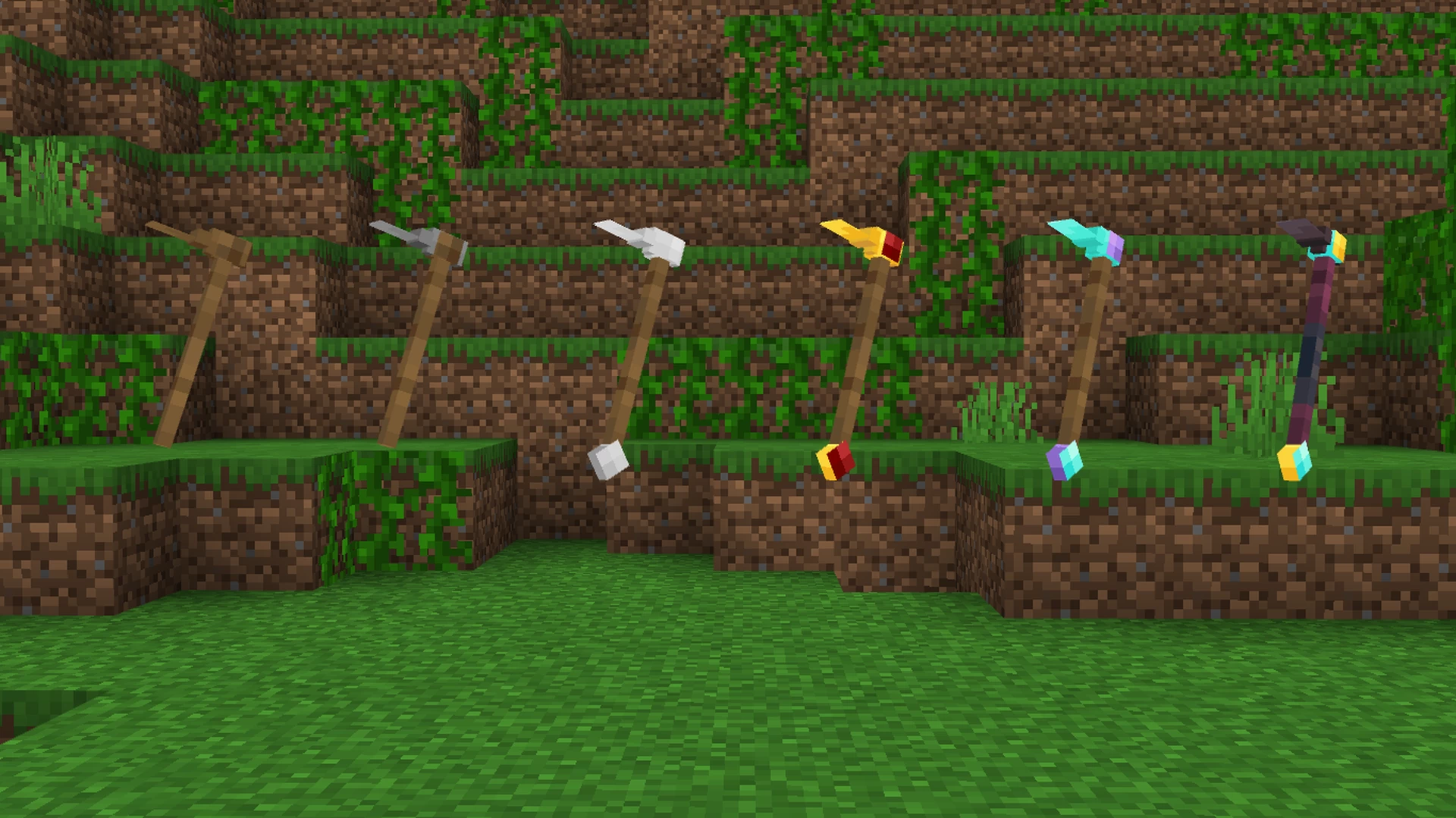 Improved Tools 3D Texture Pack (1.20, 1.19) - Bedrock Tweaks 7