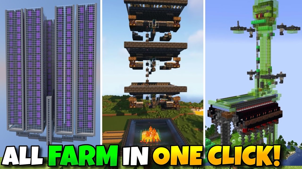 Insta Farm Addon (1.20, 1.19) - All Farm in One Click! 1