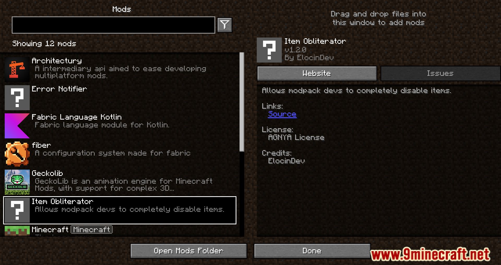 Item Obliterator Mod (1.21.1, 1.20.1) - The Ultimate Tool for Modpack Creators 2