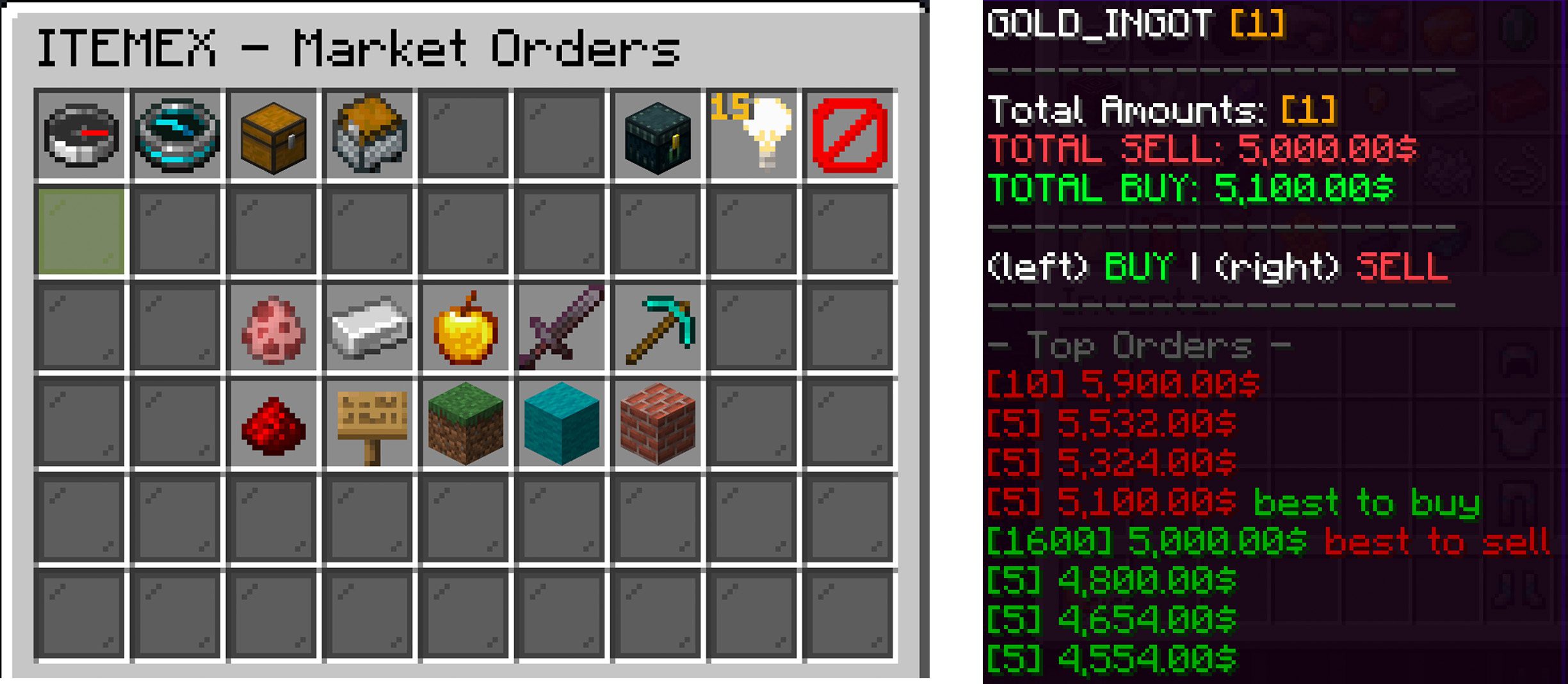 Itemex: Item Exchange Plugin (1.20.1, 1.19.4) – Spigot 2