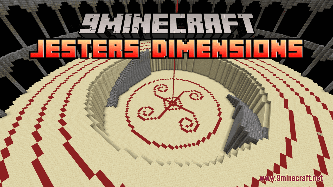 Jester's Dimensions Map (1.21.1, 1.20.1) - A Multi-realm Adventure 1