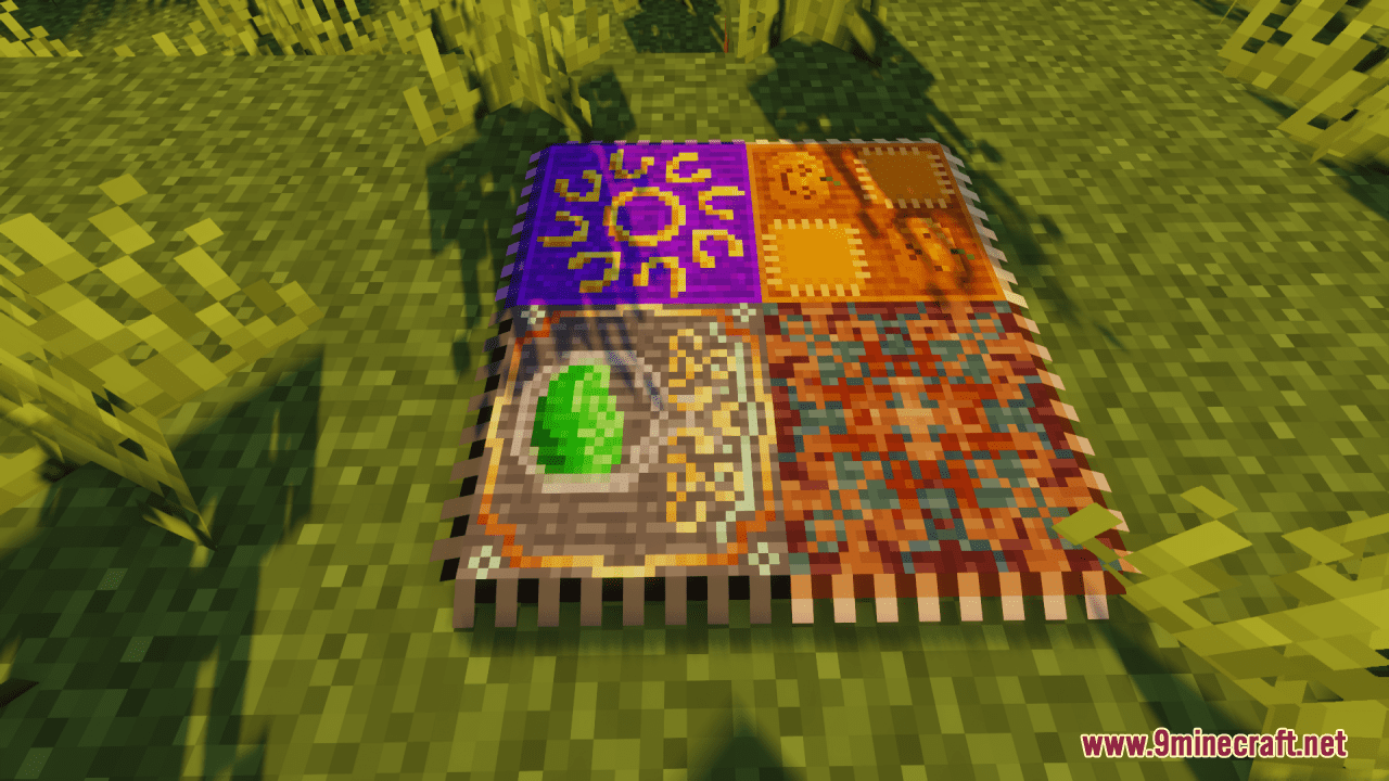 Katu's Carpets and Rugs Resource Pack (1.20.6, 1.20.1) - Texture Pack 11