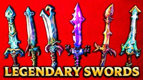Legendary Swords Addon (1.20, 1.19) – MCPE/Bedrock Mod Thumbnail