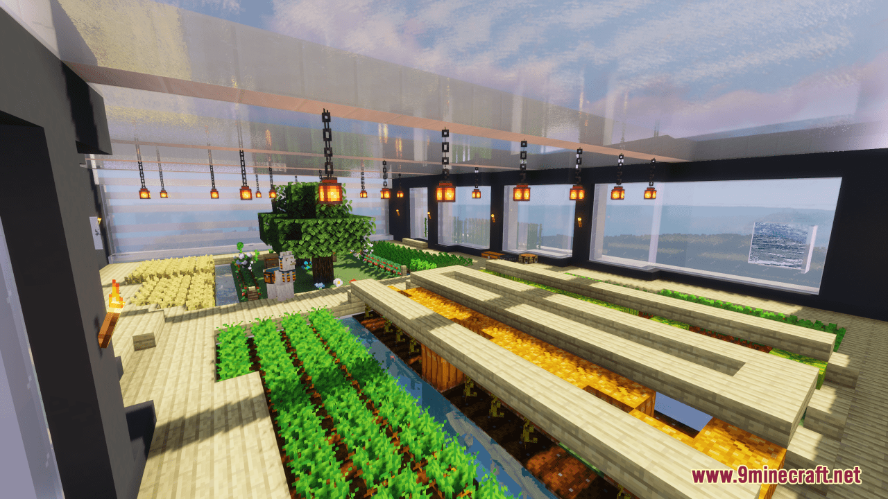 Lotus Map (1.21.3, 1.20.1) - Futuristic Ocean Mansion 7