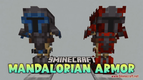 Mandalorian Armor Resource Pack (1.20.6, 1.20.1) – Texture Pack Thumbnail