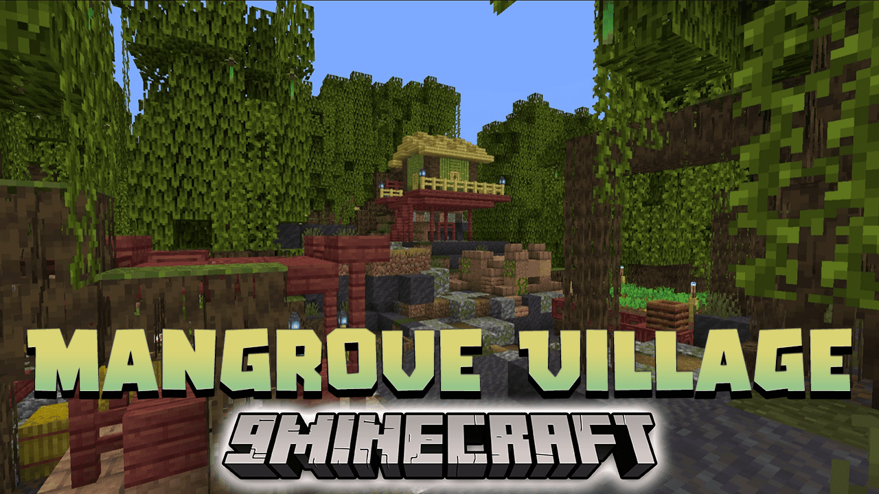 Mangrove Village Data Pack (1.20.2, 1.19.4) - Jungle Village! 1