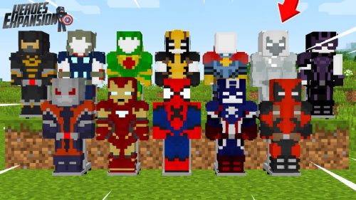 Marvel Hero Alliance Heropack Mod (1.12.2) – All Suits from Marvel Studios Thumbnail