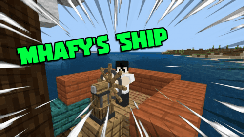 Mhafy’s Ship Addon (1.20, 1.19) – MCPE/Bedrock Mod Thumbnail