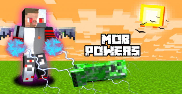 Minecraft But I Can Steal Mob Powers Addon (1.20) - MCPE/Bedrock Mod 1