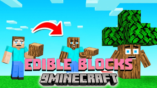 Minecraft But You Can Eat Blocks Data Pack (1.20.2, 1.19.4) Thumbnail