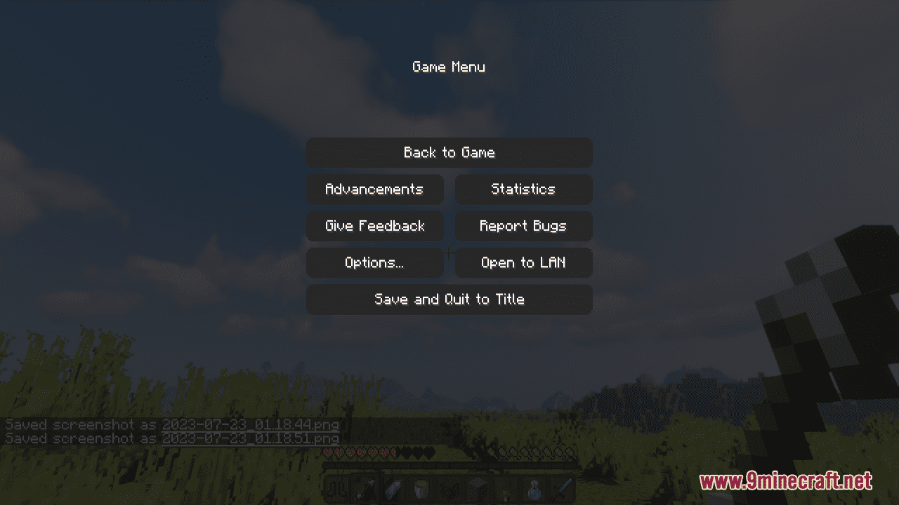 Minima Hyper-Minimalist GUI Resource Pack (1.20.6, 1.20.1) - Texture Pack 12