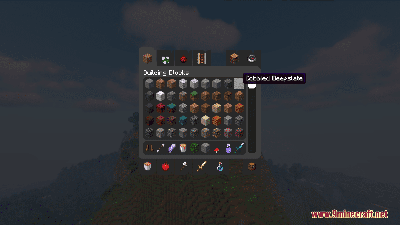 Minima Hyper-Minimalist GUI Resource Pack (1.20.6, 1.20.1) - Texture Pack 7