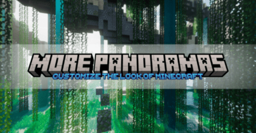 More Panoramas UI Pack (1.21, 1.20) – MCPE/Bedrock Thumbnail