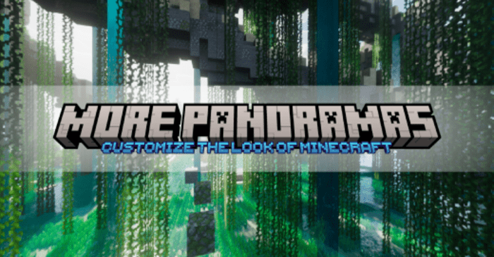 More Panoramas UI Pack (1.21, 1.20) - MCPE/Bedrock 1