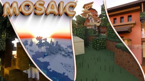 Mosaic RTX Texture Pack (1.21, 1.20) – MCPE/Bedrock Thumbnail