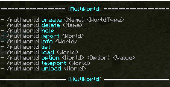 MultiWorld Plugin (1.20.1, 1.19.4) – Spigot 2