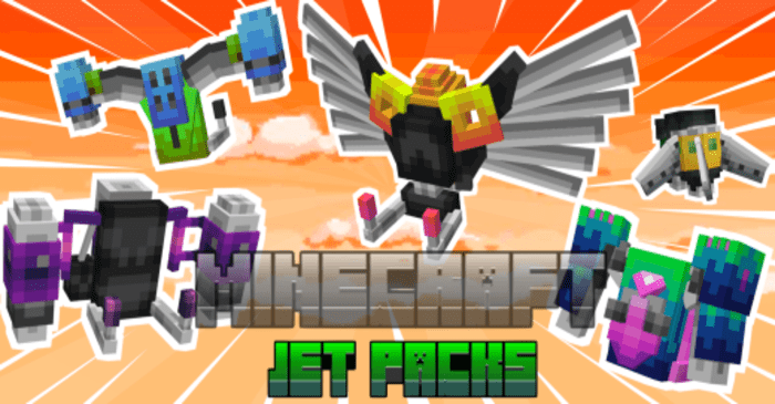 NOVA Flight Jetpacks Addon (1.20, 1.19) - MCPE/Bedrock Mod 1