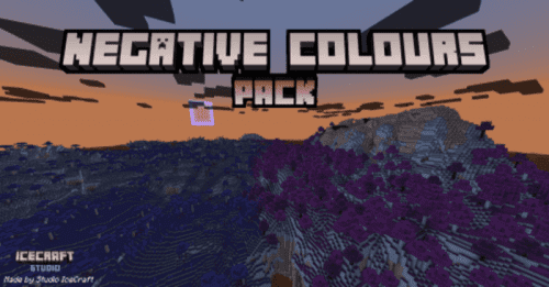 Negative Colors Texture Pack (1.20, 1.19) – MCPE/Bedrock Thumbnail