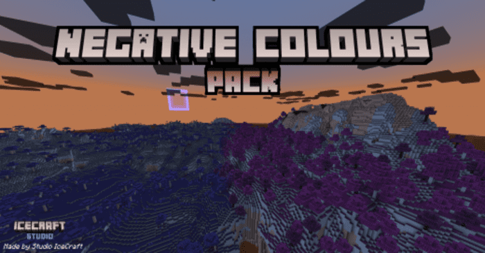 Negative Colors Texture Pack (1.20, 1.19) - MCPE/Bedrock 1