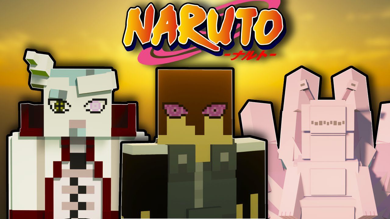 Noon's Naruto Mod (1.18.2, 1.16.5) - One of the Most Naruto Mod 1